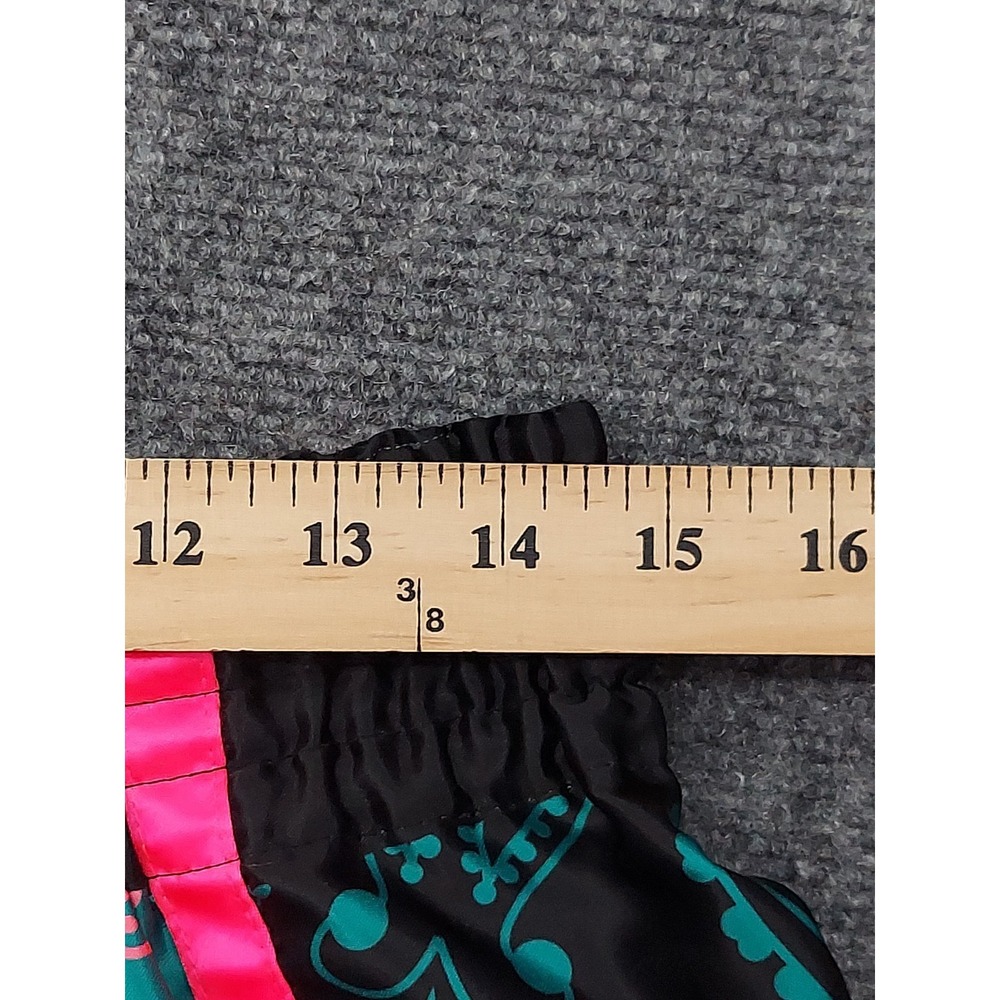 KILL CREW Fight Shorts Mens XL Teal Green Black Bandana Print Boxing Gym - Picture 10 of 12
